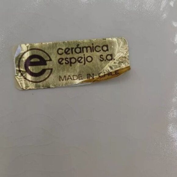 Vintage Ceramico Espejo shaving mug Chile men mens shave cup mug holder - Picture 5 of 5